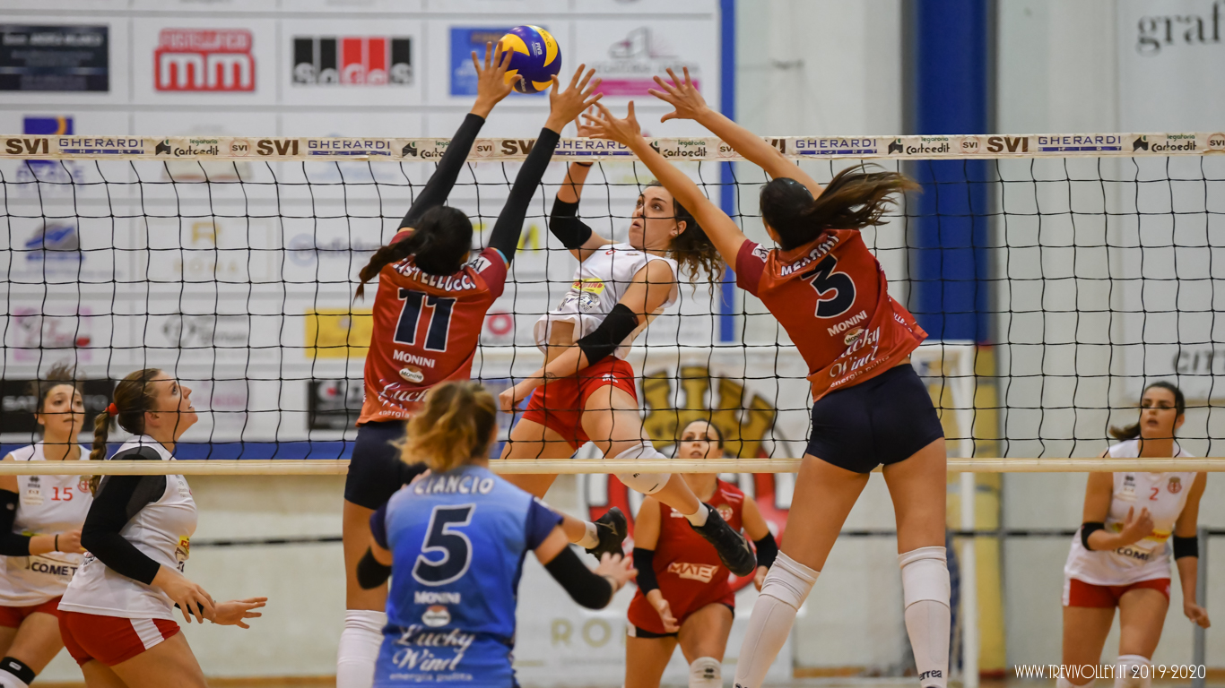 La Lucky Wind saluta l’anno ospitando le giovani terribili del Volleyrò Casal de Pazzi, anche la Trevi Volley di C in casa contro la Pall. Perugia
