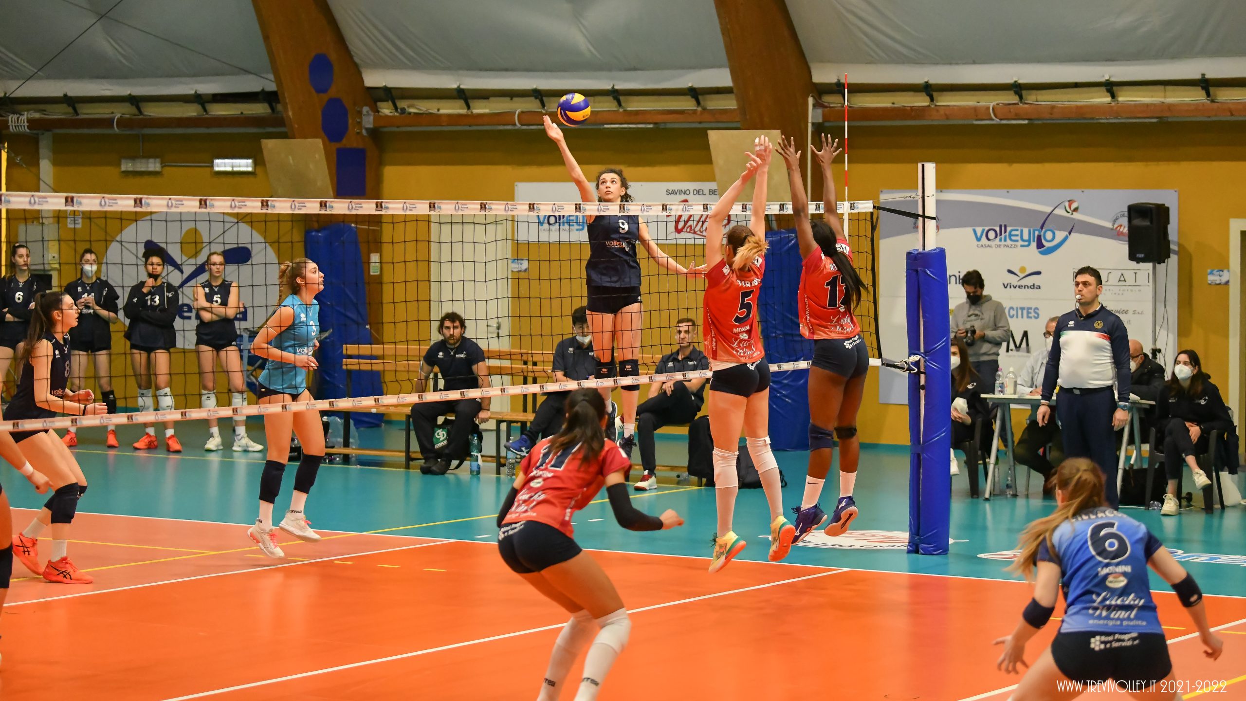 UNA LUCKY WIND MAI DOMA SI ARRENDE AL VOLLEYRO’ CD PAZZI SOLO AL 5° SET.