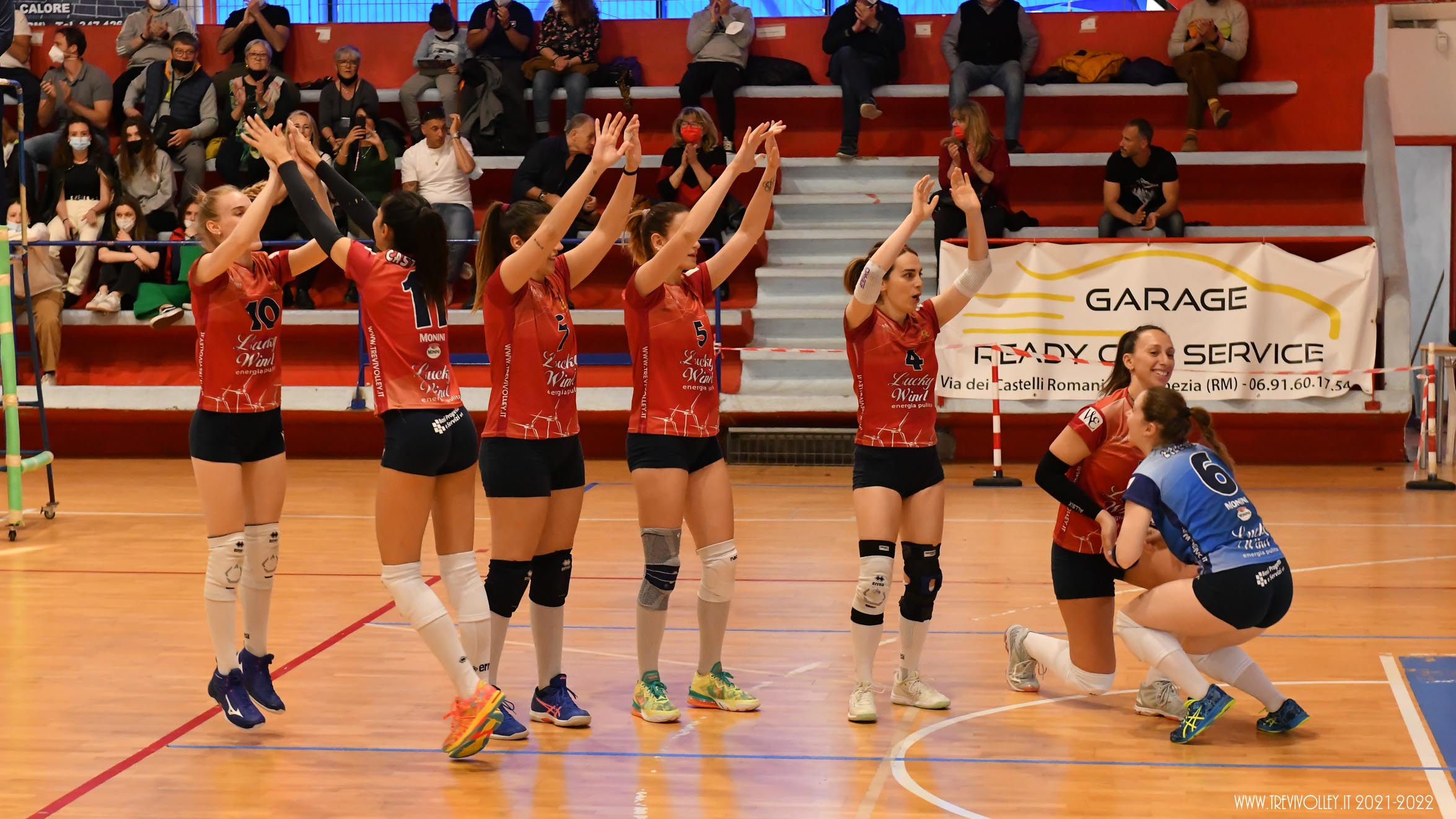 LA LUCKY WIND TREVI CHIUDE LA STAGIONE OSPITANDO LA BATTISTELLI- TERMOFORGIA ANCONA