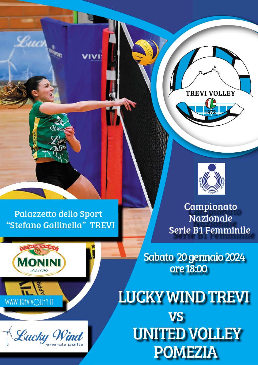 LA LUCKY WIND TREVI CHIUDE IL GIRONE D’ANDATA